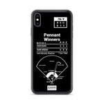 Greatest Padres Plays iPhone Case: Pennant Winners (1984)