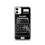 Greatest Seahawks Plays iPhone Case: First NFC Championship (2006)