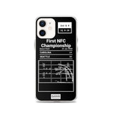 Greatest Seahawks Plays iPhone Case: First NFC Championship (2006)