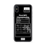 Greatest Seahawks Plays iPhone Case: First NFC Championship (2006)