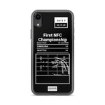 Greatest Seahawks Plays iPhone Case: First NFC Championship (2006)