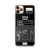 Greatest Rams Plays iPhone Case: Going Deep (2000)