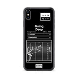 Greatest Rams Plays iPhone Case: Going Deep (2000)