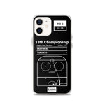 Greatest Maple Leafs Plays iPhone Case: 13th Championship (1967)