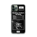 Greatest Raptors Plays iPhone Case: Beating Jordan's '96 Bulls (1996)