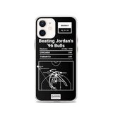 Greatest Raptors Plays iPhone Case: Beating Jordan's '96 Bulls (1996)