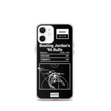 Greatest Raptors Plays iPhone Case: Beating Jordan's '96 Bulls (1996)