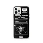 Greatest Raptors Plays iPhone Case: Beating Jordan's '96 Bulls (1996)