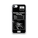 Greatest Raptors Plays iPhone Case: Beating Jordan's '96 Bulls (1996)