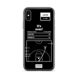 Greatest Raptors Plays iPhone Case: It's over! (2000)