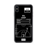 Greatest Raptors Plays iPhone Case: It's over! (2000)