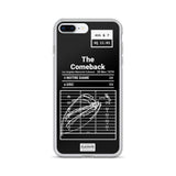 Greatest USC Football Plays iPhone Case: The Comeback (1974)