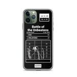 Greatest USC Football Plays iPhone Case: Battle of the Unbeatens (2005)