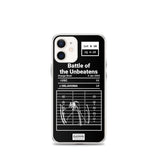 Greatest USC Football Plays iPhone Case: Battle of the Unbeatens (2005)