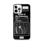 Greatest USC Football Plays iPhone Case: Battle of the Unbeatens (2005)