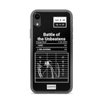 Greatest USC Football Plays iPhone Case: Battle of the Unbeatens (2005)