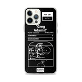 Greatest Canucks Plays iPhone Case: "Greg Adams!" (1994)