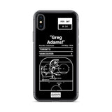 Greatest Canucks Plays iPhone Case: "Greg Adams!" (1994)