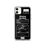 Greatest Knights Plays iPhone Case: Winning the West (2018)