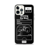 Greatest Knights Plays iPhone Case: Winning the West (2018)