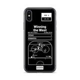 Greatest Knights Plays iPhone Case: Winning the West (2018)