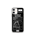 Greatest Capitals Plays iPhone Case: Heading to the Finals (1998)