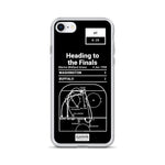 Greatest Capitals Plays iPhone Case: Heading to the Finals (1998)