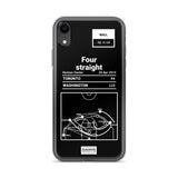 Greatest Wizards Plays iPhone Case: Four straight (2015)