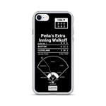 Greatest Guardians Plays iPhone Case: Peña’s Extra Inning Walkoff (1995)