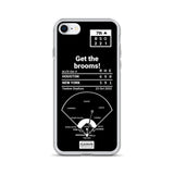 Greatest Astros Plays iPhone Case: Get the brooms! (2022)
