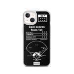 Greatest Royals Plays iPhone Case: Cain scores from 1st (2015)