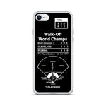 Greatest Marlins Plays iPhone Case: Walk-Off World Champs (1997)