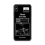 Greatest Bulls Plays iPhone Case: Three in a row (1993)