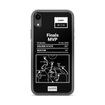 Greatest Warriors Plays iPhone Case: Finals MVP (2022)