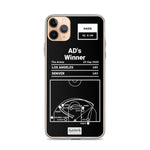 Greatest Lakers Plays iPhone Case: AD's Winner (2020)