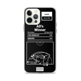 Greatest Lakers Plays iPhone Case: AD's Winner (2020)