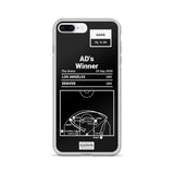 Greatest Lakers Plays iPhone Case: AD's Winner (2020)