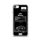 Greatest Lakers Plays iPhone Case: AD's Winner (2020)