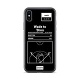 Greatest Heat Plays iPhone Case: Wade to 'Bron (2012)