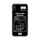 Greatest Pelicans Plays iPhone Case: Grand Theft Alvarado (2022)