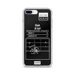 Greatest North Dakota State Football Plays iPhone Case: Get it in! (2013)