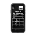 Greatest Ohio State Football Plays iPhone Case: Battle of the Unbeatens (1969)