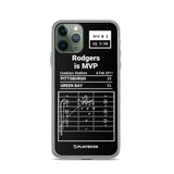 Greatest Packers Plays iPhone Case: Rodgers is MVP (2011)