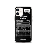 Greatest Packers Plays iPhone Case: Rodgers is MVP (2011)