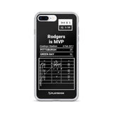 Greatest Packers Plays iPhone Case: Rodgers is MVP (2011)