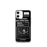 Greatest Eagles Plays iPhone Case: Concrete's game-ending tackle (1960)