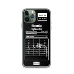 Greatest Chargers Plays iPhone Case: Electric Sproles (2009)