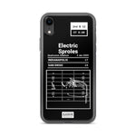 Greatest Chargers Plays iPhone Case: Electric Sproles (2009)