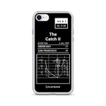 Greatest 49ers Plays iPhone Case: The Catch II (1999)