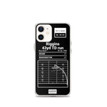 Greatest Commanders Plays iPhone Case: Riggins 43yd TD run (1983)